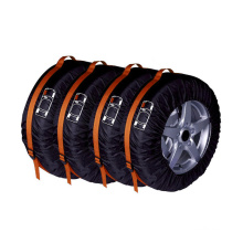 Waterproof Spare Tire Cover Car Wheel Cover for Rain Sun Dust Car Trunk Accessory Seasonal Tire Cover Custom Logo